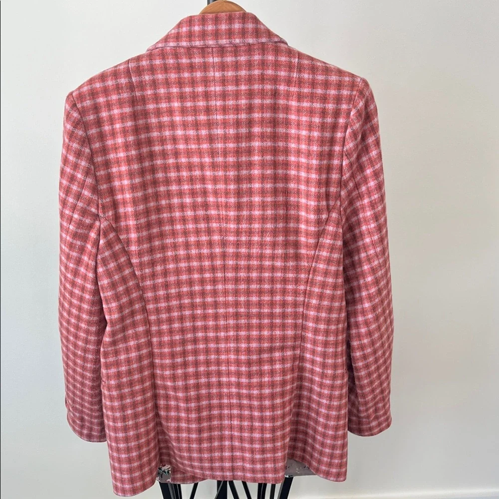 Sundance Pink Checkered Blazer “The Lisa” - Picture 4 of 6